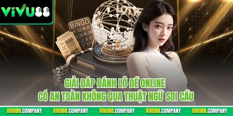 Giải đáp đánh lô đề online có an toàn không qua thuật ngữ soi cầu