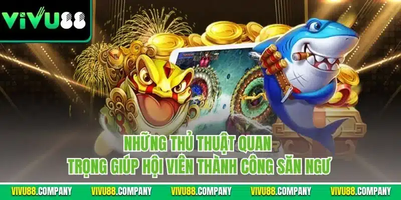 Những thủ thuật quan trọng giúp hội viên thành công săn ngư