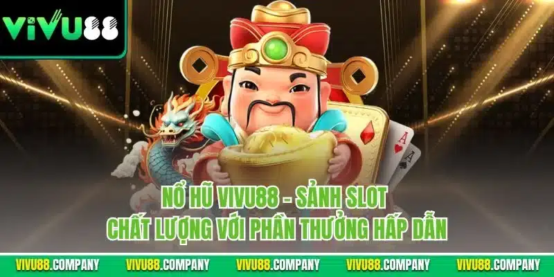 Nổ hũ Vivu88 - Sảnh slot chất lượng với phần thưởng hấp dẫn